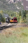 Engine #482 heading back to Durango