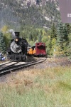 Engine #482 heading back to Durango
