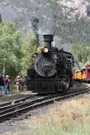 Engine #482 heading back to Durango