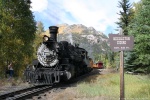 Engine #482 heading back to Durango