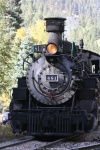 Engine #481 heading back to Durango