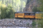 Engine #481 heading back to Durango