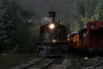 Engine #473 heading back to Durango