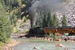 Stean Engine #482 Heading to Silverton, Colorado