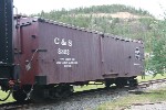 Colorado and Southern Boxcar 8323