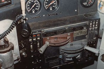 SD40-2 Control Panel