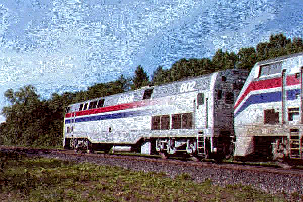 802 with the Empire Builder