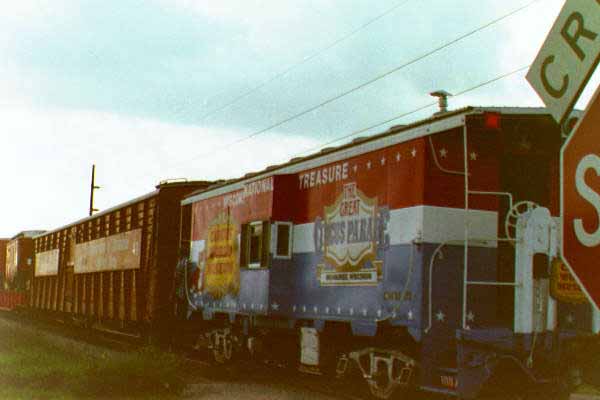 Circus Train caboose