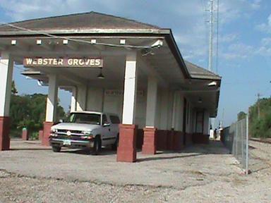 Webster Groves, MO Frisco-BNSF Train Station Exterior #1.JPG