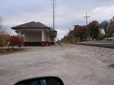 Webster Groves, MO Frisco-BNSF Train Station exterior #3.JPG