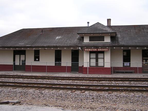 Webster Groves, MO Frisco-BNSF Train Station Exterior #4.JPG