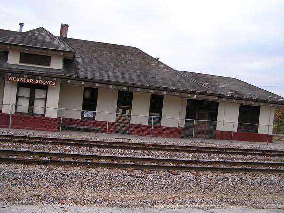Webster Groves, MO Frisco-BNSF Train Station Exterior #5.JPG
