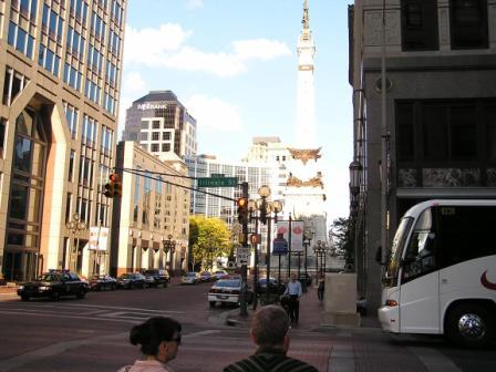 INDY UNION STATION HOTEL VIEW TOWARDS SOLIDERS MEMORIAL.JPG