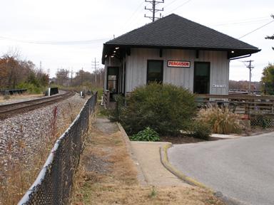 Ferguson, MO Wabash Station east view #1.JPG