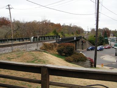 Ferguson, MO Wabash Station east view #3.JPG