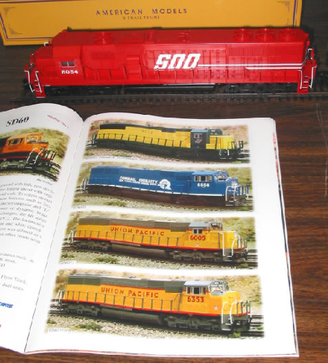New AM SD60 on display