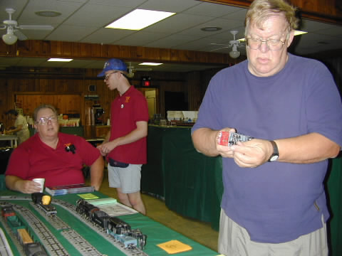 Walt fixes the coupler