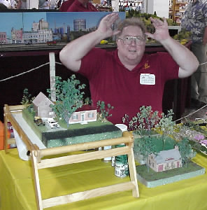 John shows off his skills