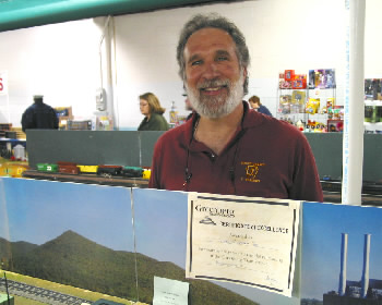 Steve really enjoys running trains