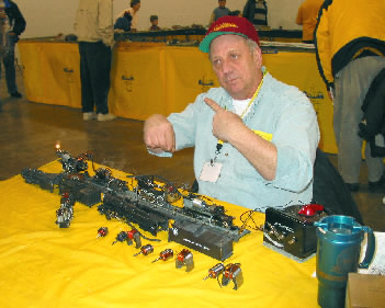 Bob Foster runs a clinic