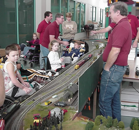 Dave talks to the kids