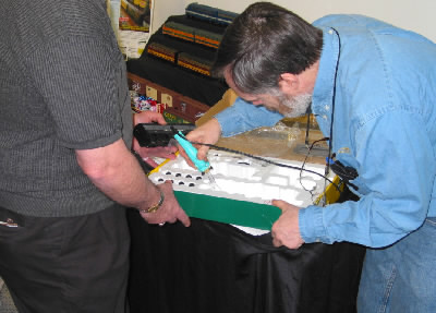 Don melts a new hole