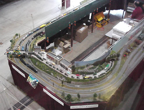City end of the layout