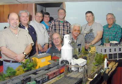 The SJSG gang at the Spiral Hill RR