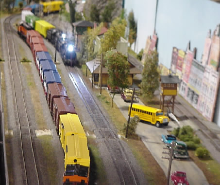 Headlights go in front