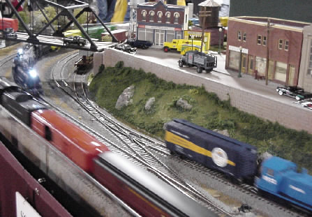 Three tracks of action