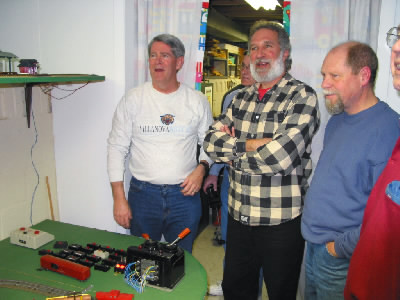 Just watchin' the trains go 'round