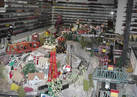 Trains above and below