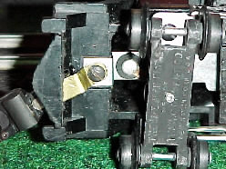 Brass link under cow-catcher