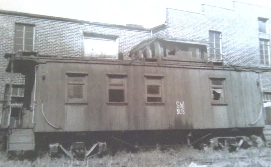 Smoky Mtn. RR (ex-Emory River RR) caboose #508 at Sevierville