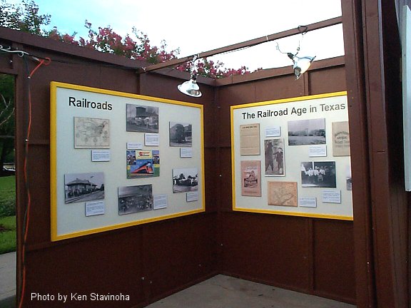 Texas Railroad Sesquicentennial - traveling exhibit