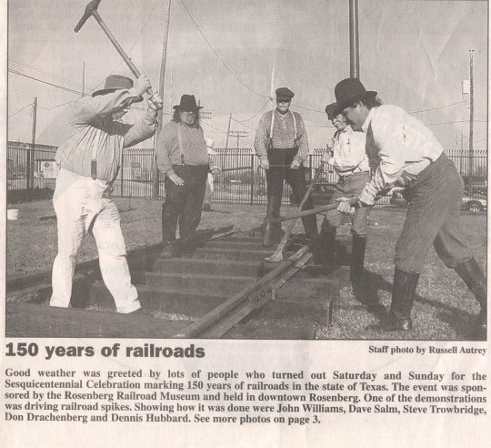 Texas Railroad Sesquicentennial