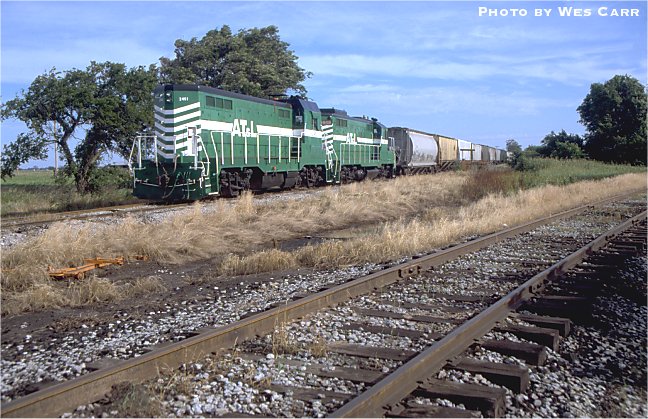 ATLT grain train at Watonga, OK