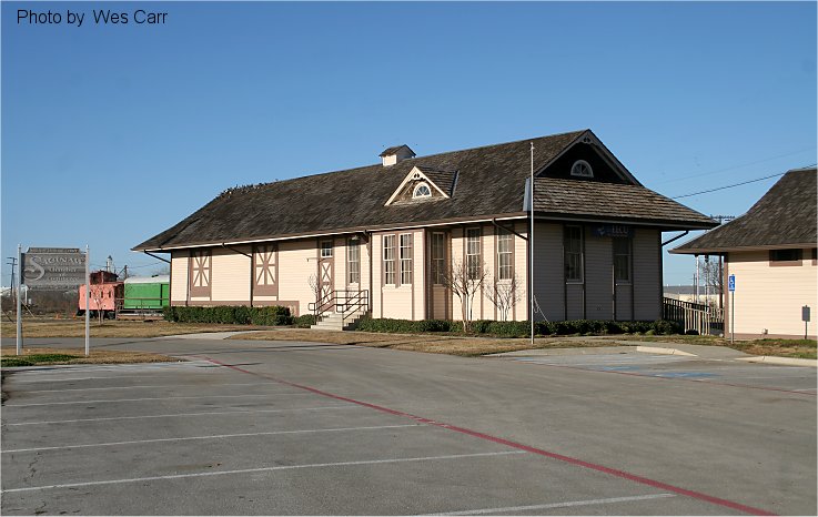 Chamber of Commerce depot, Saginaw TX