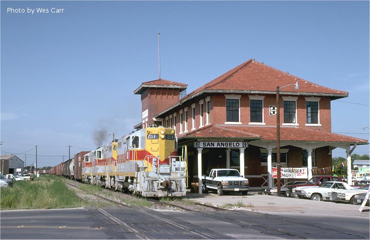 KCM&O depot  - San Angelo, Texas
