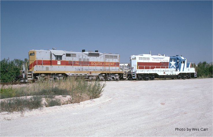 South Orient 200 at USG Plant - Sweetwater, Texas