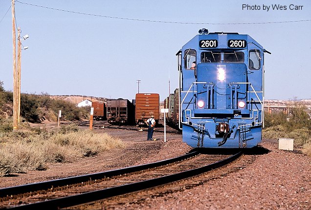 building an outbound train at 
Rincon, NM