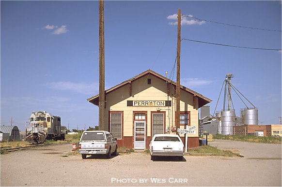 Southwestern RR depot - Perryton, TX