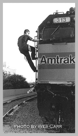 Amtrak 313 at Dallas Union Station - 1993