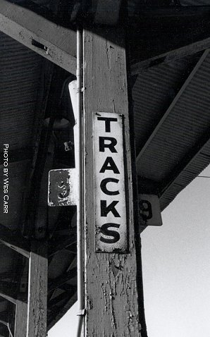 Station platform at Fort Worth Union Station - 1991