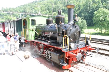 Zwischenhalt in Sihlbrugg