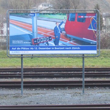 Werbung GlarnerSprinter