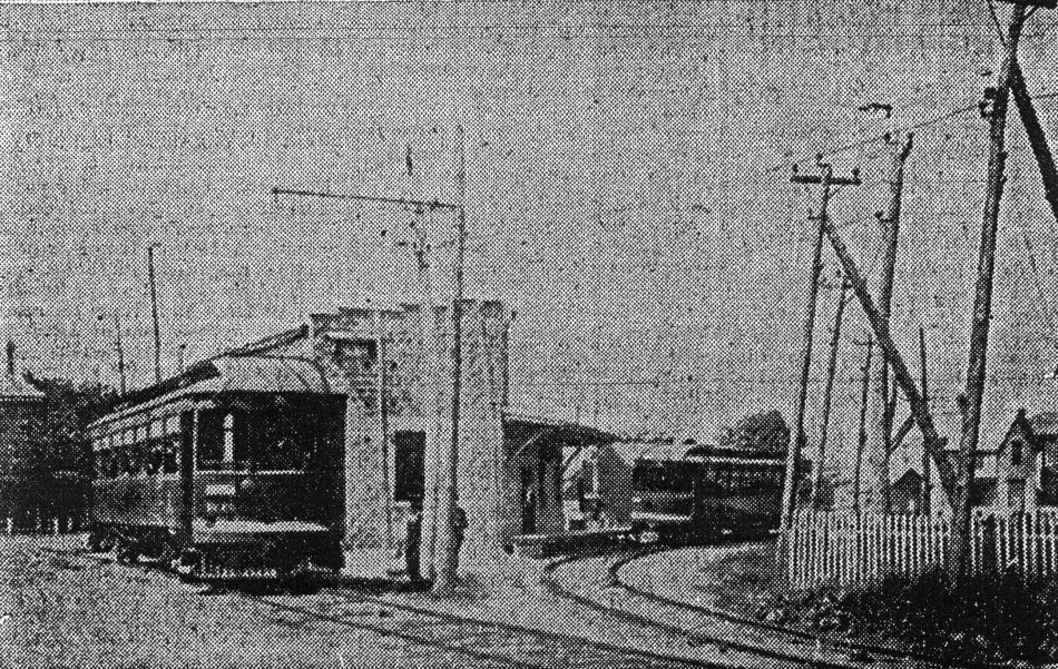Lambeth Station looking North on Talbot Road