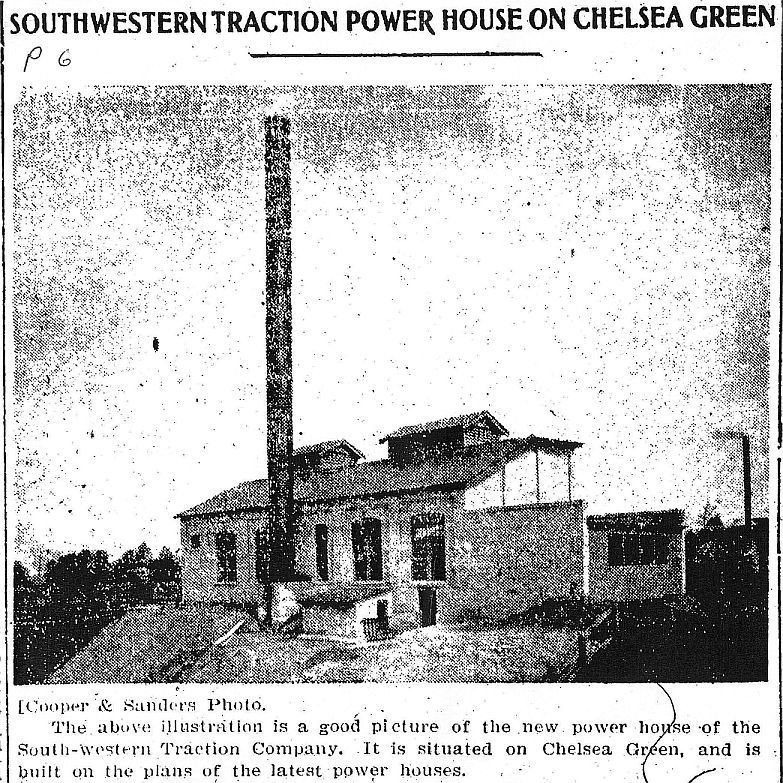 Southwestern Traction Company Powerhouse - Chelsea Green