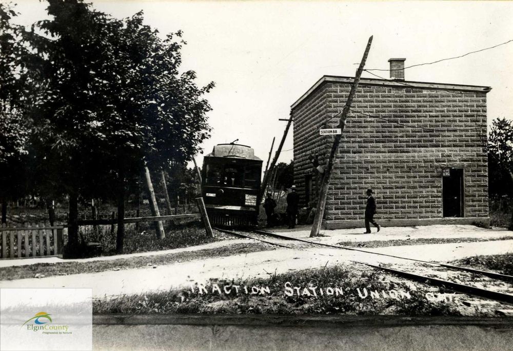 London & Lake Erie station at Union, ON