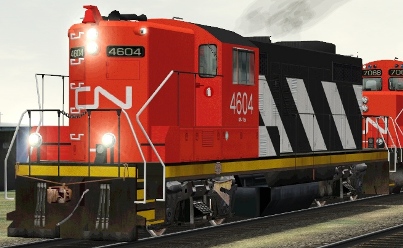 CN GP9 #4604